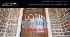 Desktop Screenshot of lorinmclachlan.com